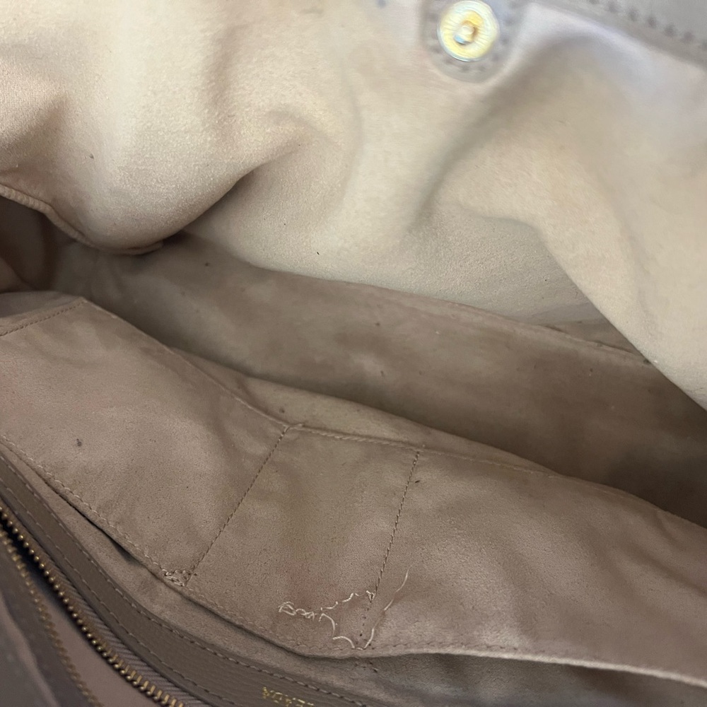 Oleada Wavia Leather Bag Plus Latte - Laptop/Workbag 15 inch $795 - Picture 6 of 11